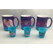 Color Spray Mug, Neon Color Mug, Promotional Mug
